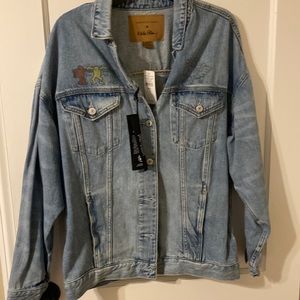 American Eagle Limited Edition Keith Haring Oversized Denim Jacket